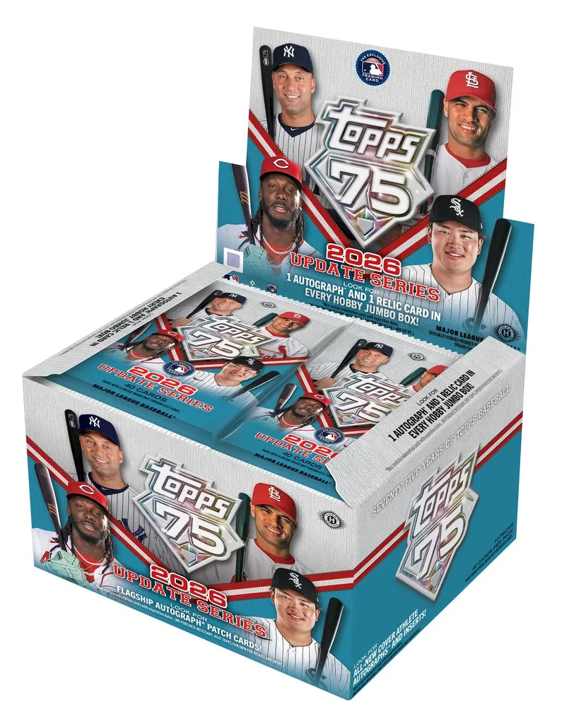 2026 Topps Update Series MLB Baseball Jumbo Hobby Box