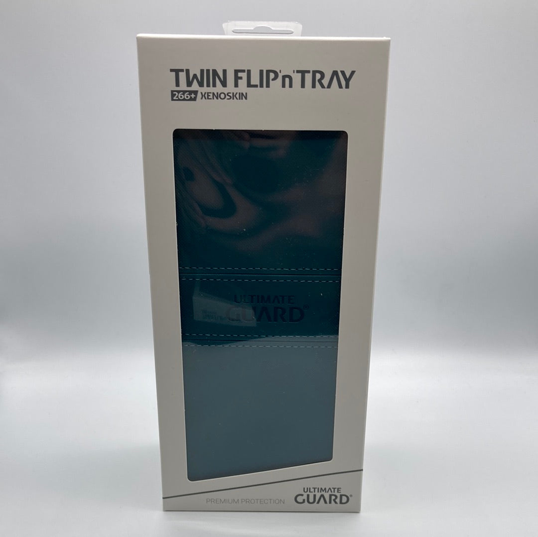 Twin Flip ‘n’ Tray 266+ Ultimate Guard Deck Holder Petrol (Green)