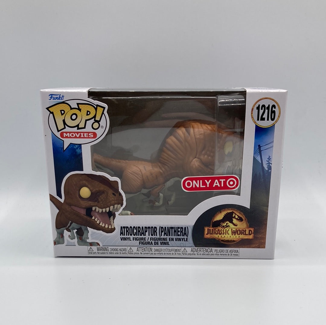Funko POP!- Jurassic World Dominion #1216 Atrociraptor (Panthera