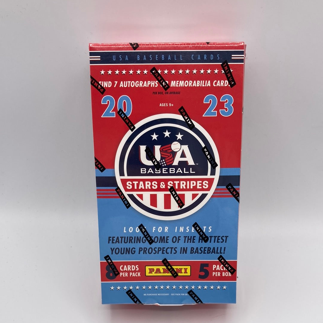 2023 USA MLB Baseball Stars and Stripes Hobby Box