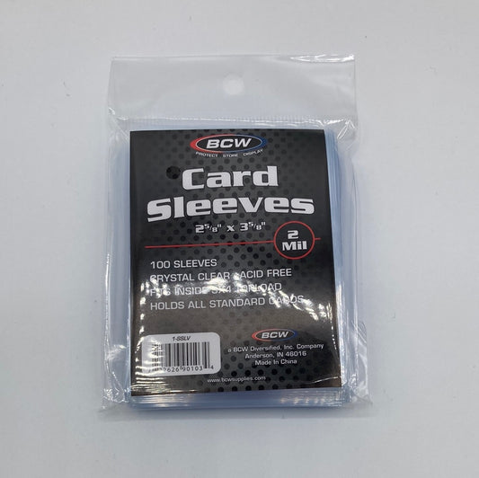 BCW - Standard 100 Pack 2 Mil Card Sleeves
