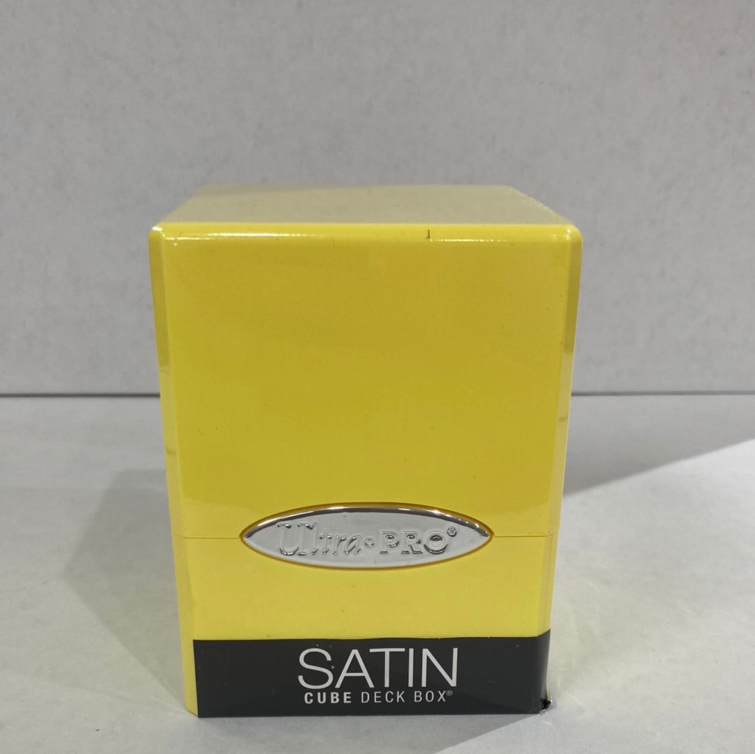 Ultra Pro Satin Deck Box Yellow