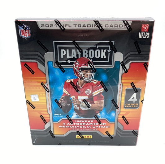 2021 Panini NFL Football Playbook Hobby Box