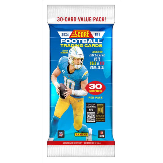 2024 Panini Score NFL Football Value Pack (30 Cards)