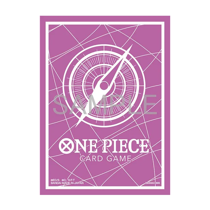 Bandai - One Piece - Card Sleeves - Standard Purple