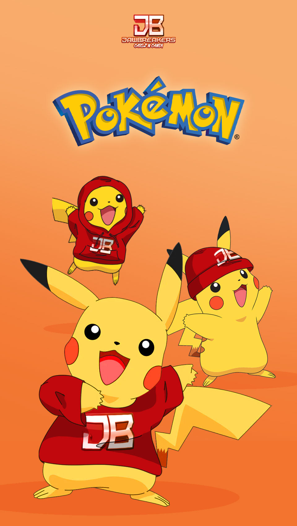 Jawbreakers Pokemon cards banner