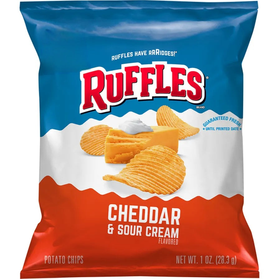 Ruffles Cheddar and Sour Cream 1oz