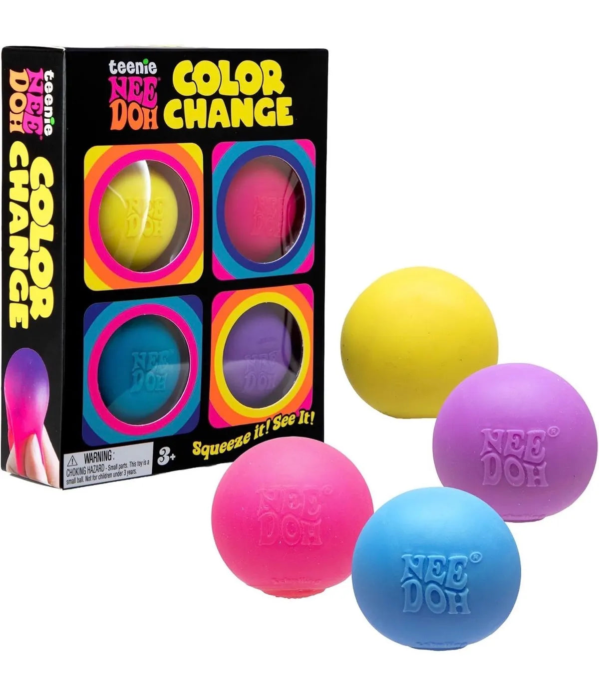 NeeDoh Color Change 4 Pack