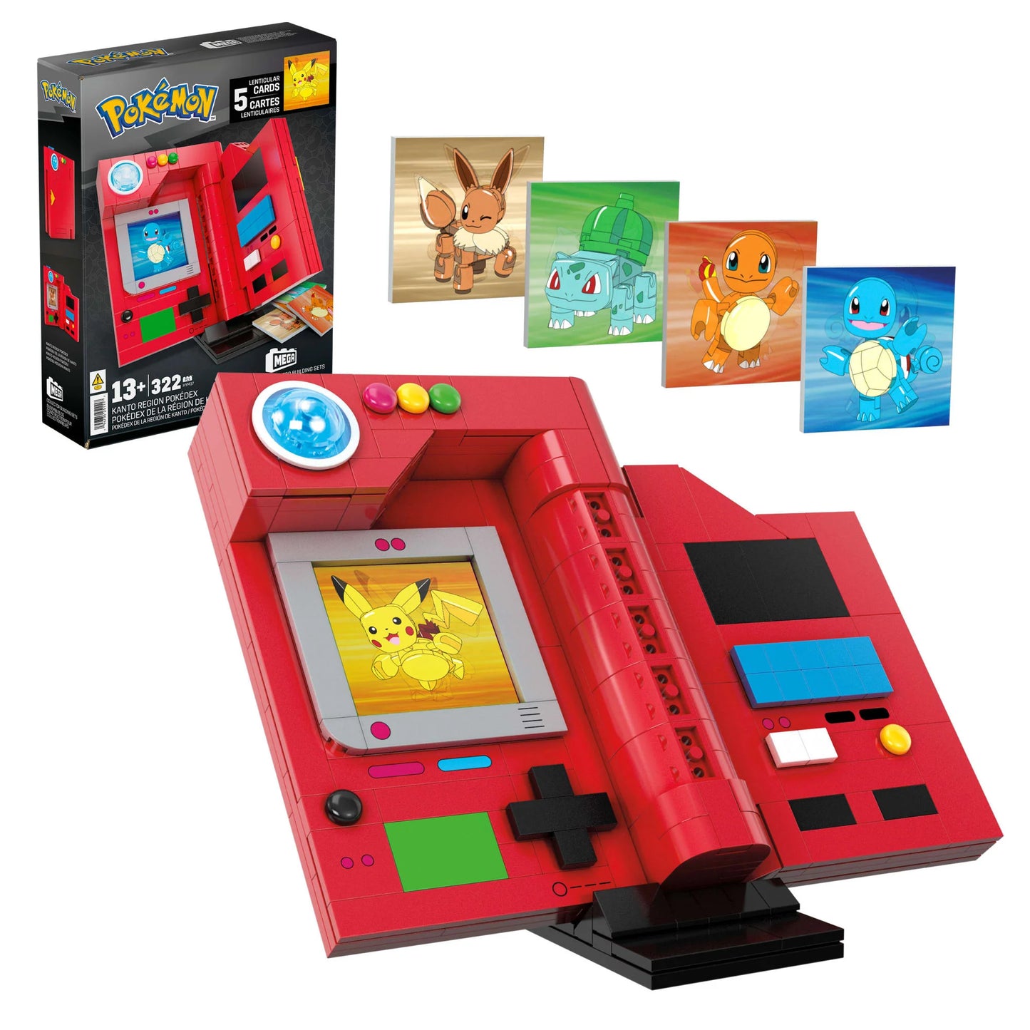 Pokemon - Kanto Region Pokedex - Mega Bloks