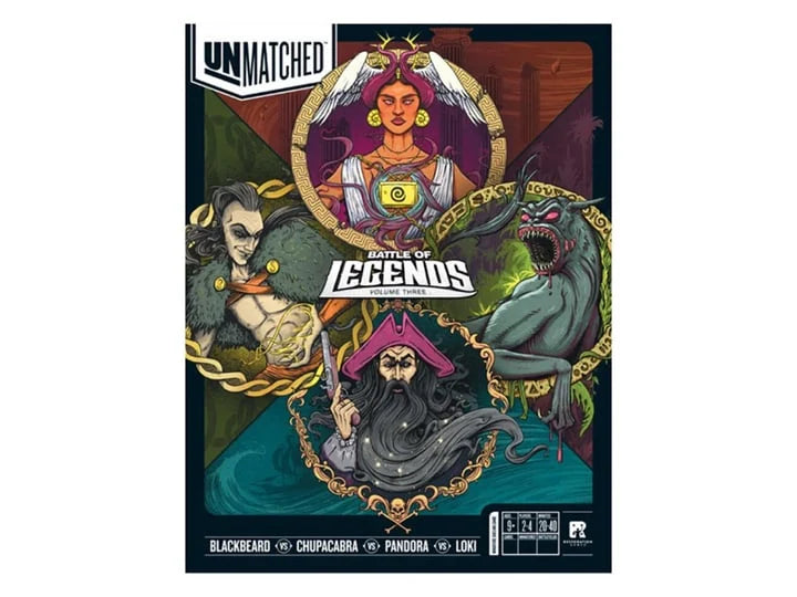 Unmatched Adventures Battle Of Legends Volume 3 Board Game