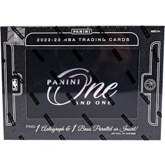 Panini - 2022-2023 - NBA - Basketball - Panini One and One - Hobby Box
