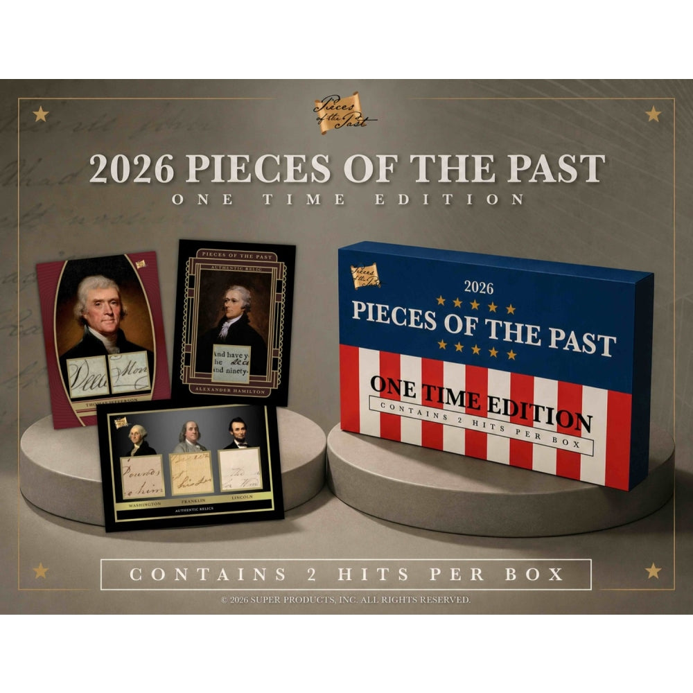 2026 Pieces of the Past One Time Edition Hobby Box