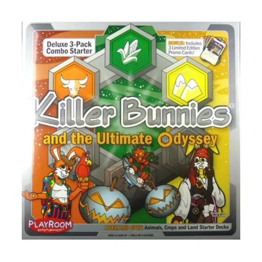Playroom Entertainment - Killer Bunnies And The Ultimate Odyssey 3 Pack Combo Starter Kit