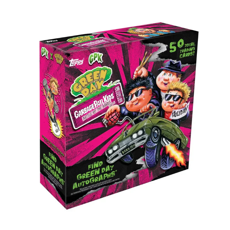 2024 Topps Garbage Pail Kids Battle of the Bands Green Day Hobby Box