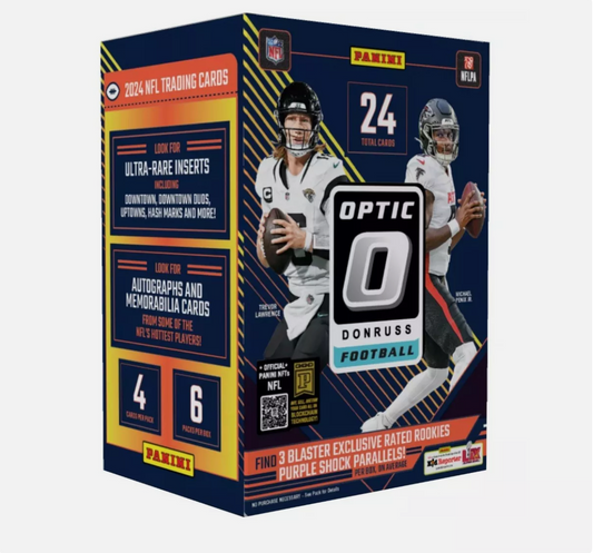 2024 Panini Donruss Optic NFL Football Blaster Box