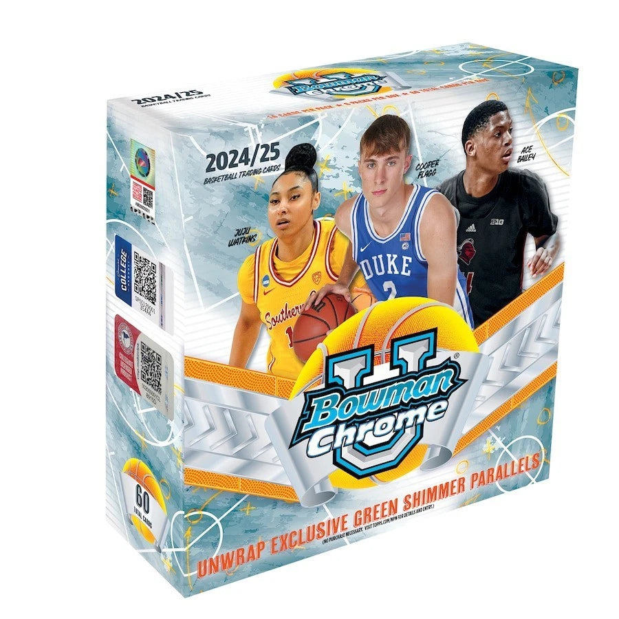 2024-25 Bowman University Chrome Basketball Mega Box