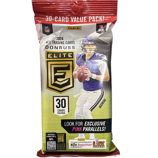 2024 Panini Donruss Elite NFL Football Value Pack