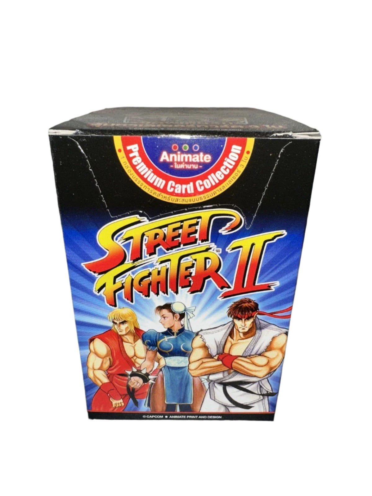 Capcom - Street Fighter II - Collectible Cards - Box