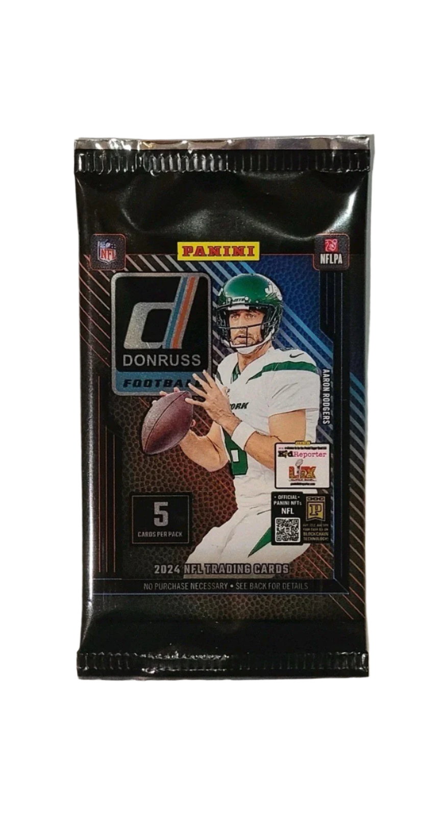 2024 Donruss NFL Football Yellow Insert Single Pack (5 Cards)