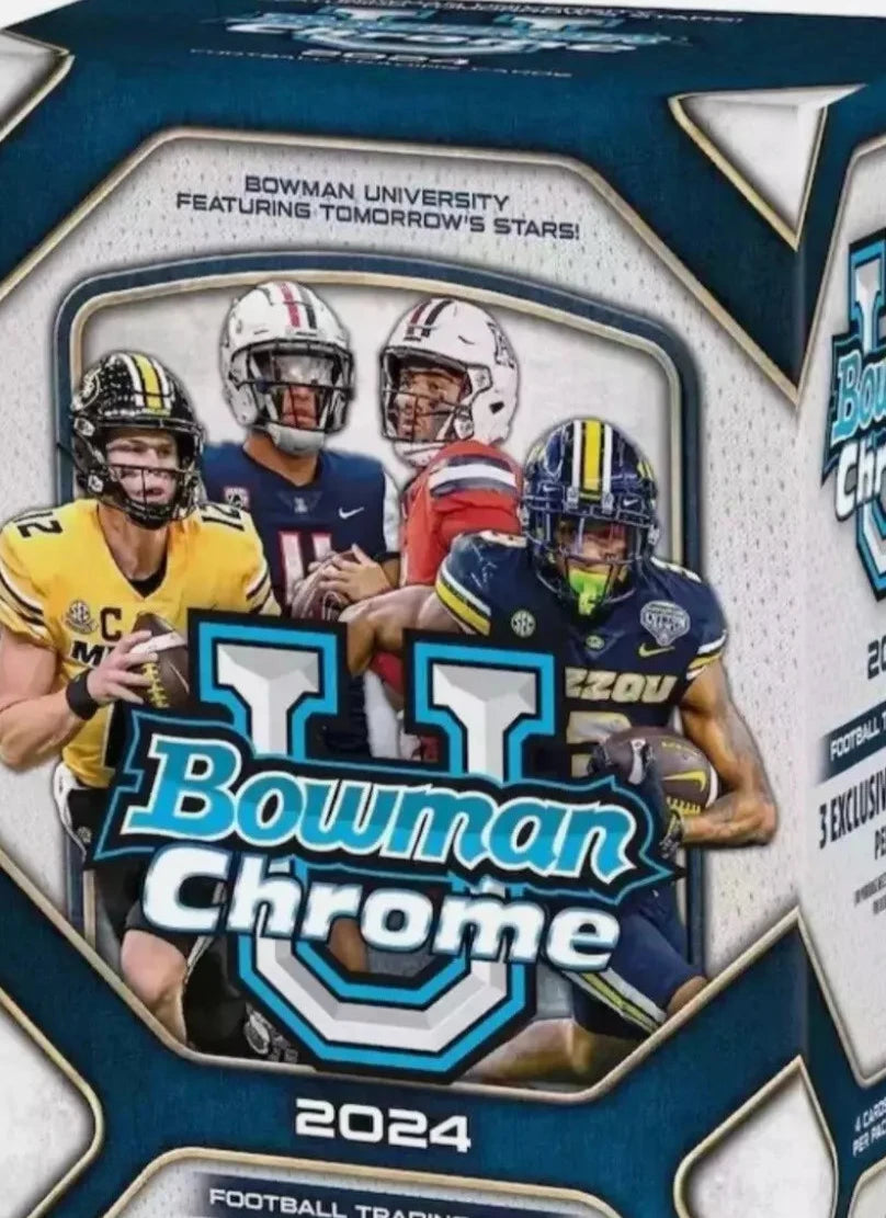2024 Bowman U Chrome University Football Pack