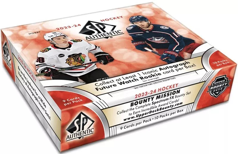 2023/24 Upper Deck SP Authentic Hockey Hobby Box