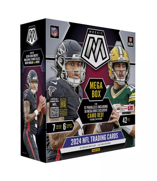 2024 Panini Mosaic NFL Football Mega Box