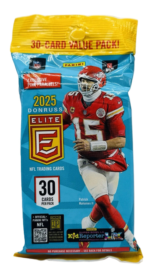 2025 Panini Donruss Elite NFL Football Hanger Pack