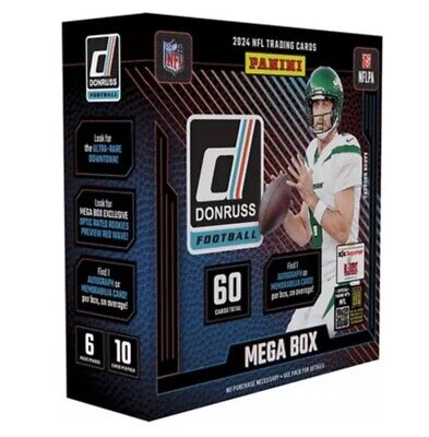 2024 Panini Donruss NFL Football Mega Box