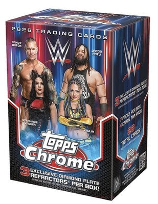 2026 Topps Chrome WWE Wrestling Blaster Box