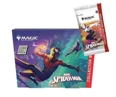 Magic The Gathering - MTG - Spider-Man - Collector Booster Hanger Pack