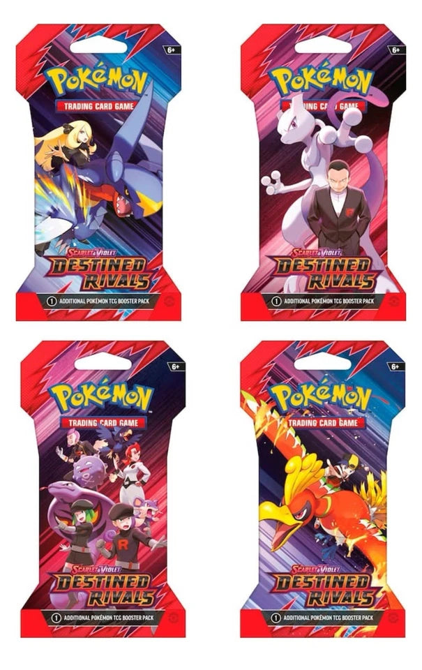 Pokemon - Scarlet and Violet - Destined Rivals - SV10 - Sleeved Booster Pack - Styles Vary