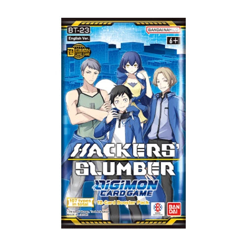 Bandai - Digimon - Hackers' Slumber - BT23 - Booster Pack