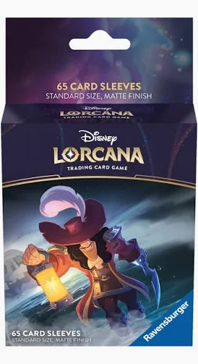 Disney - Lorcana - 65 Card Sleeves - Captain Hook
