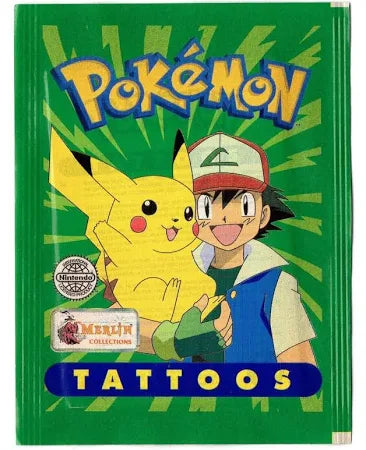 Topps - Merlin Collections - Pokemon - Tattoos - Pack