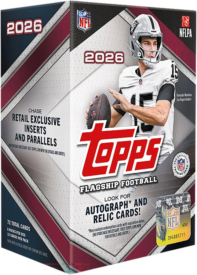 2026 Topps Flagship NFL Football Blaster Box