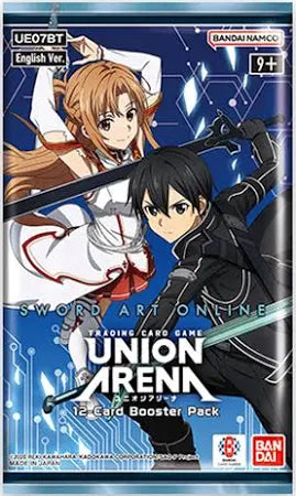 Bandai - Union Arena - Sword Art Online - UE07BT - Booster Pack (NO BARCODE)