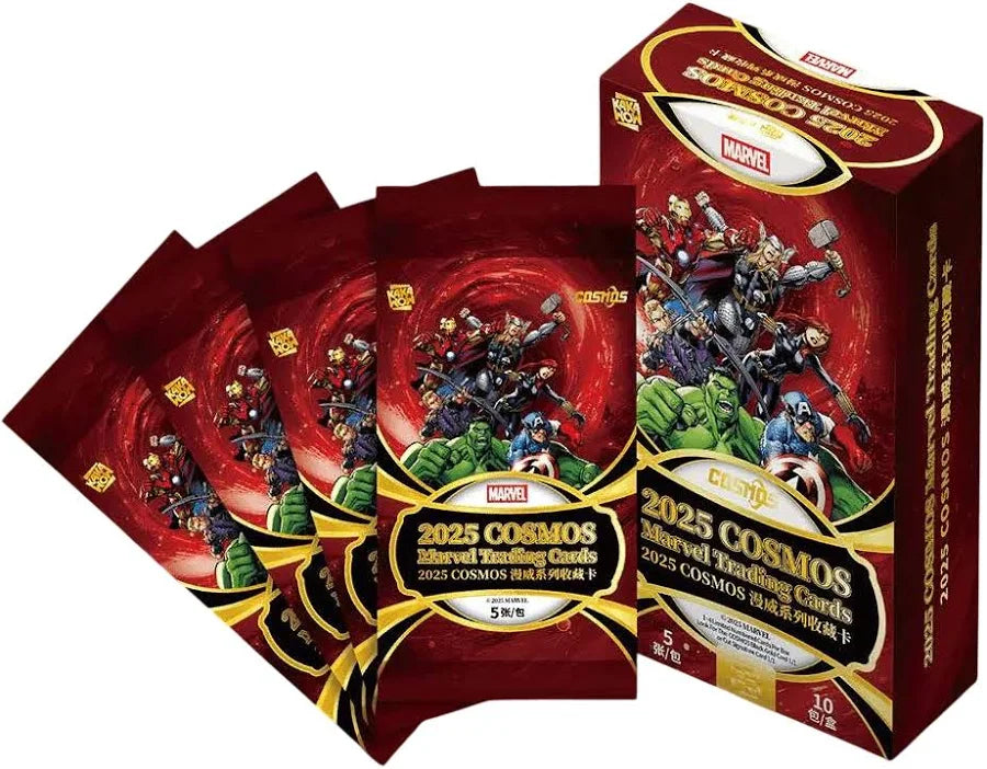 2025 COSMOS Marvel Trading Cards 10パック 2025 Kakawow Cosmos Marvel Hobby Box – jawbreakers