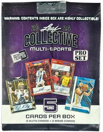 2024 Leaf Collective Multi-Sport Hobby Box