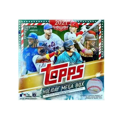 2021 Topps MLB Baseball Holiday Mega Box