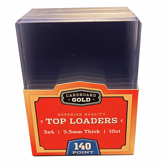 Cardboard Gold - Toploaders - 140pt - 10ct