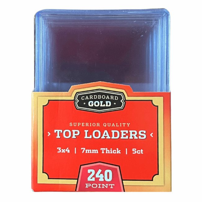 Cardboard Gold - Toploaders - 240pt - 5ct