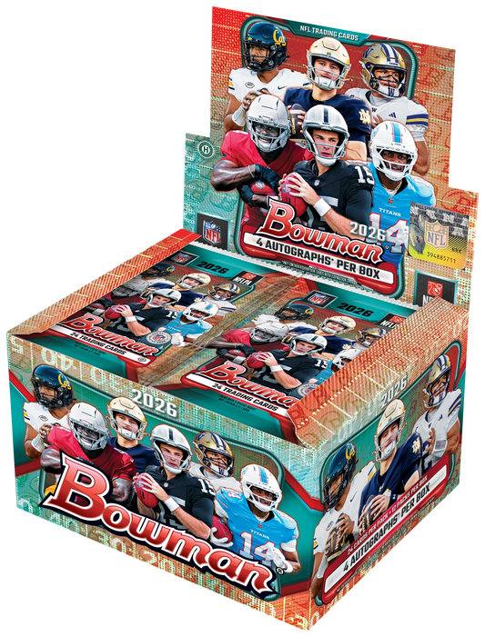 2026 Topps Bowman NFL Football Jumbo Hobby Box