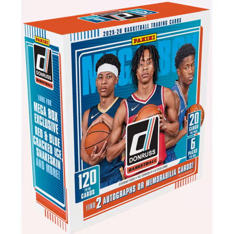 2025 Panini Donruss NBA Basketball Mega Box