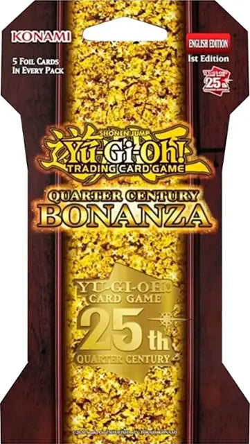 Konami - Yu-Gi-Oh! - 25th Quarter Century Bonanza - 1st Edition - Sleeved Booster Pack