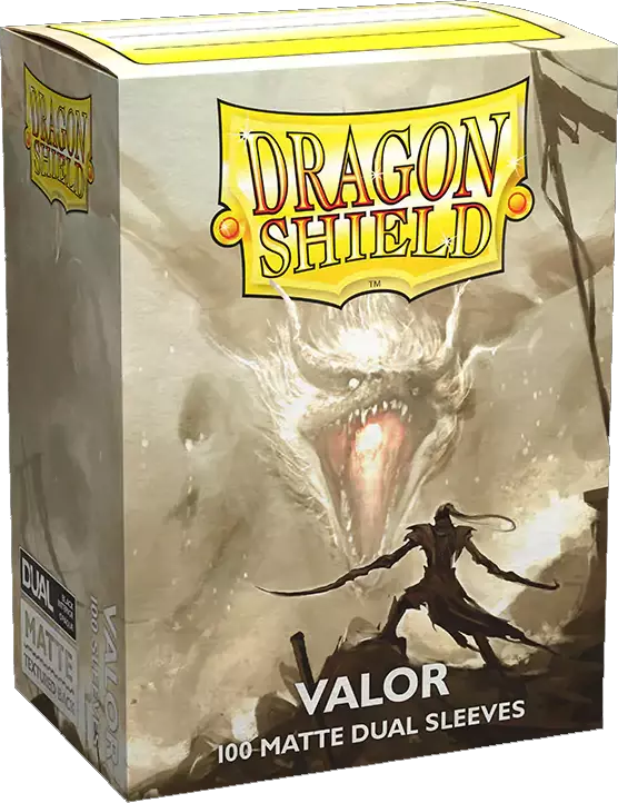 Dragon Shield - 100 Standard Sleeves - Matte Dual Valor