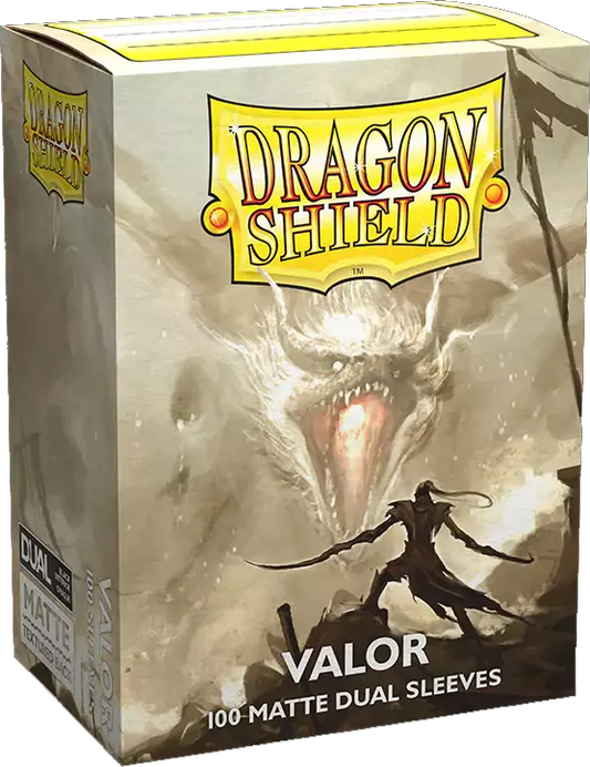 Dragon Shield - 100 Standard Sleeves - Matte Dual Valor