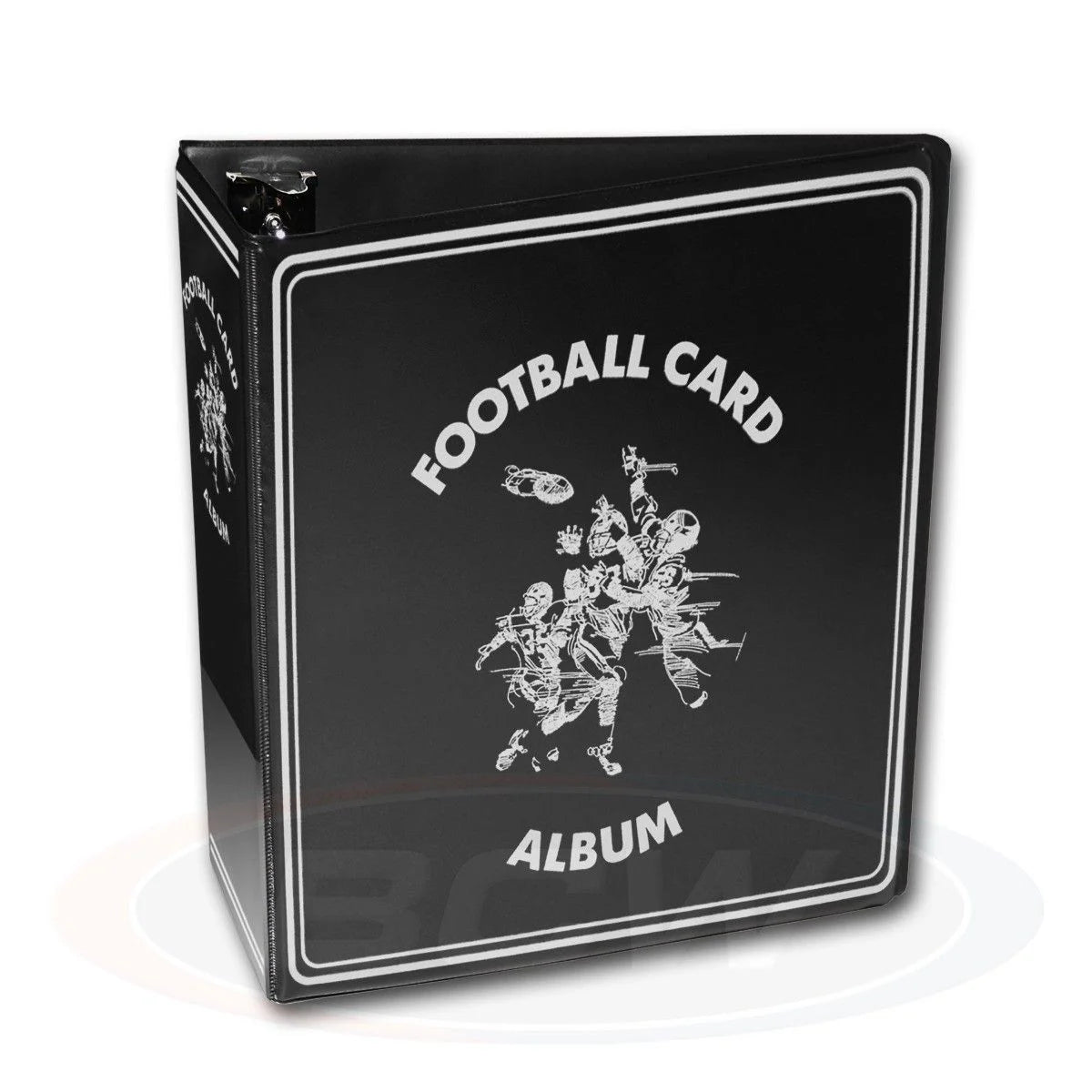 BCW 3 Inch Football Card Album Binder - Black