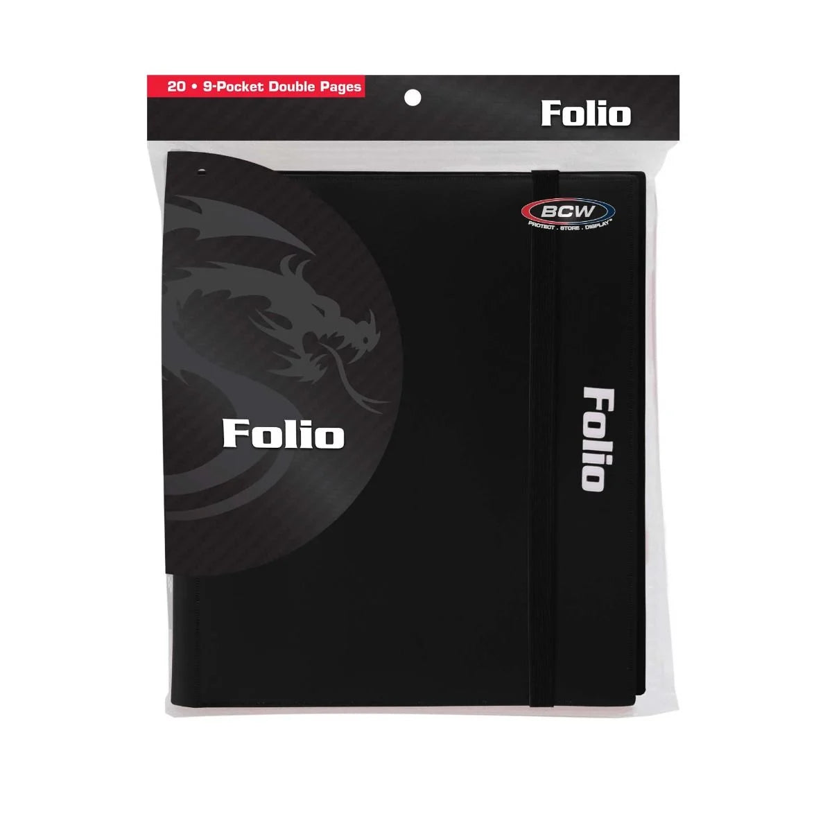 BCW - Folio 9 Pocket Binder - Black