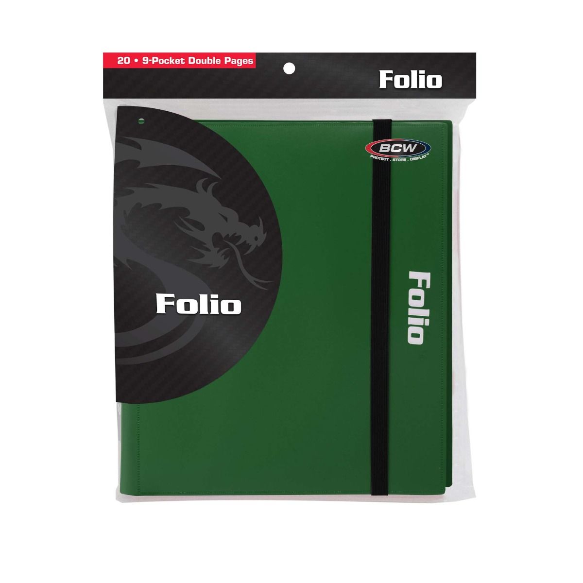 BCW - Folio 9 Pocket Binder - Green