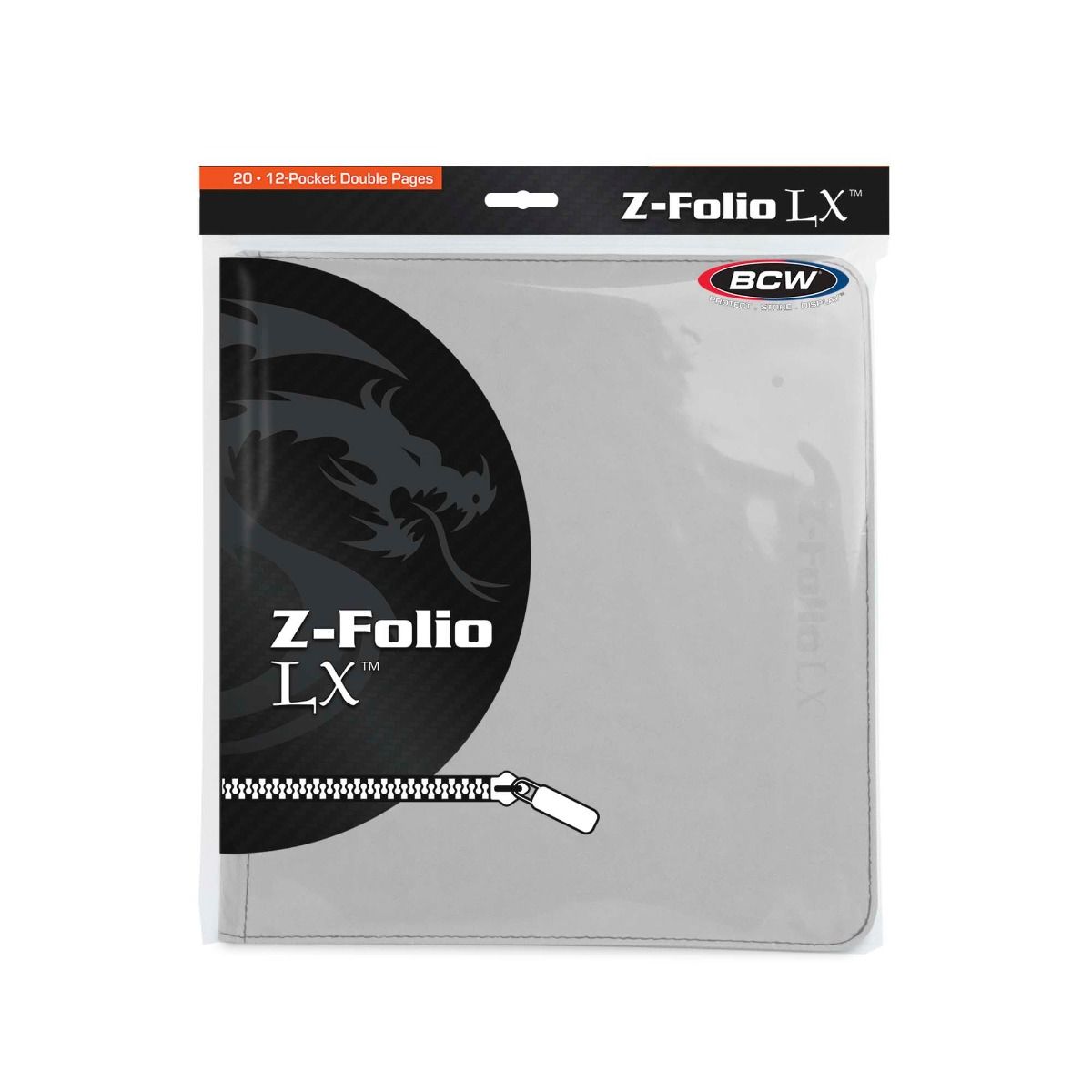 BCW Z Folio 12 Pocket LX Album White Binder